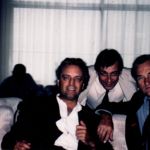 1990, Chypre avec Xavier Bordes et Michel Deguy