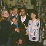 1992, Sydney, Henri Chopin, Daniel Leuwers, présentatrices TV australienne.jpeg