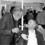 2007, Saumur, Journées nationales du Livre & du Vin, visite d'Alain Robbe-Grillet1