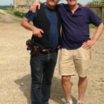 2013, Seuilly, avec Mark Irwin,