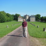 2013, devant le château de Boussay, Mark Irwin