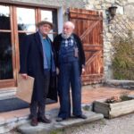 2015, avec Michel Butor